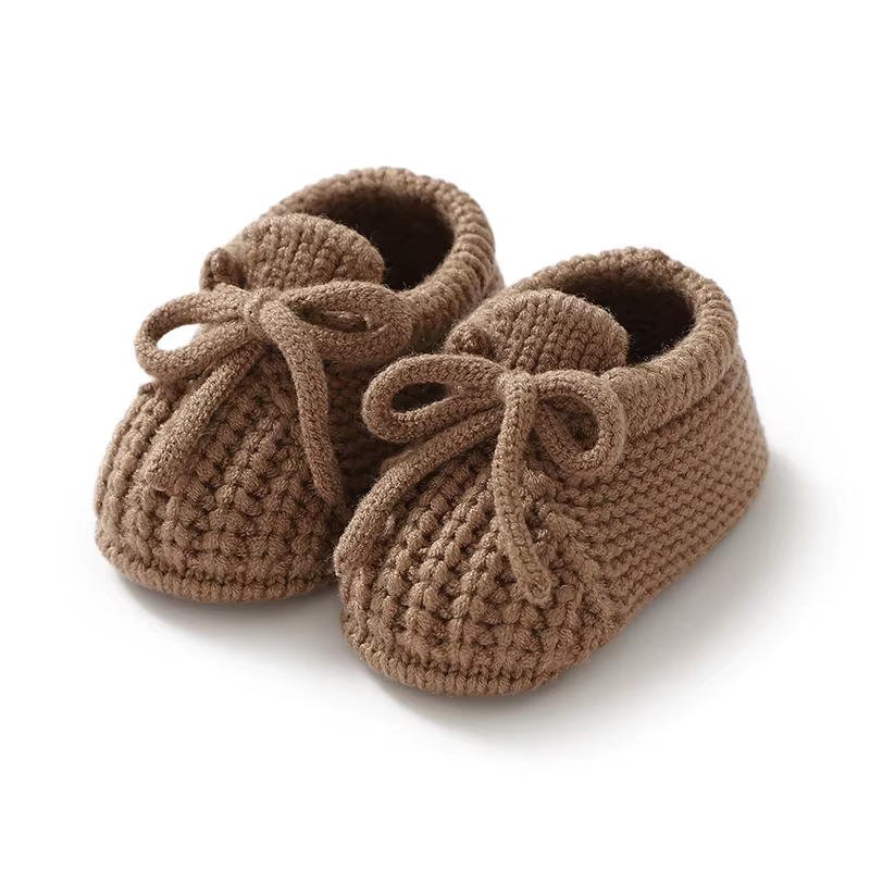 Knitted Baby Booties