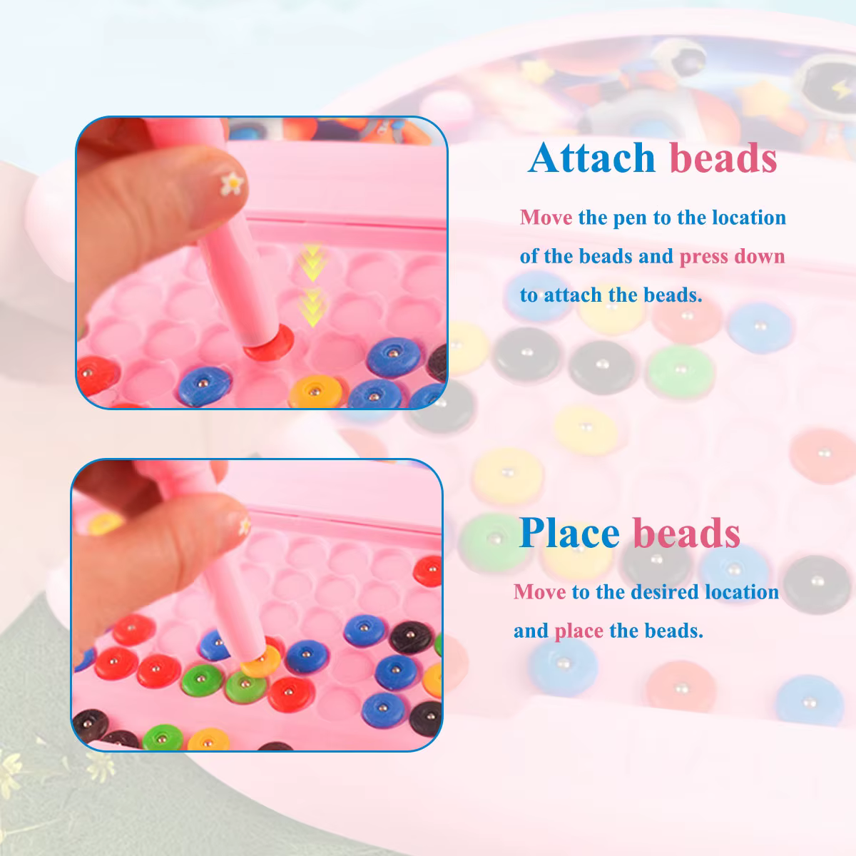 Magnetic Bead Doodle Board