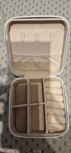 Leather Travel Jewellery Case