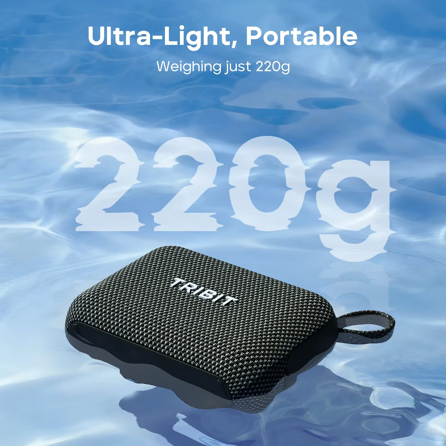 Tribit PocketGo Speaker – Blue