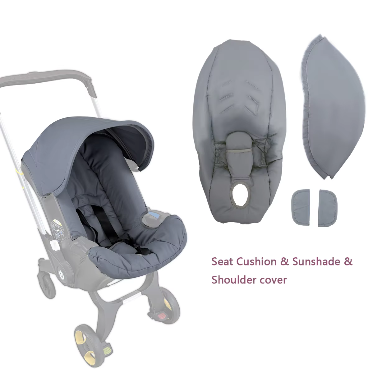 Doona 3-in-1 Set – Rain Cover, Liner & Sunshade