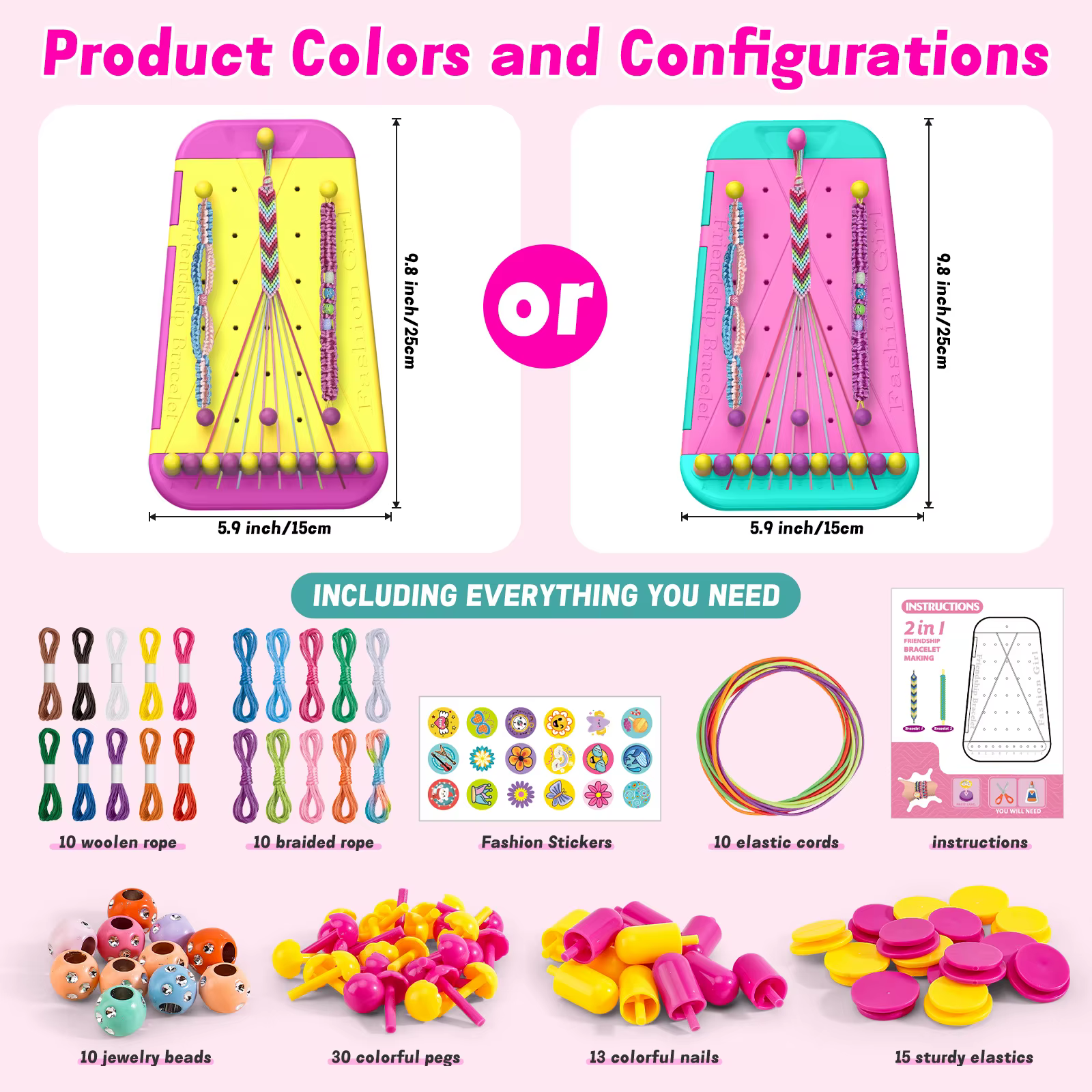 Friendship Bracelet Making Kit