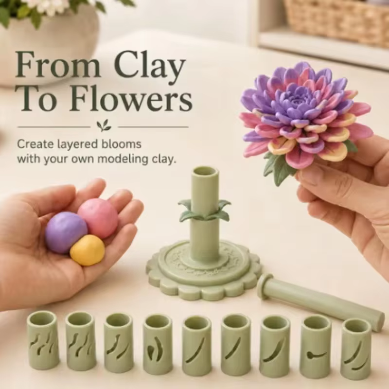 Play-Doh Floral Bouquet Craft Kit