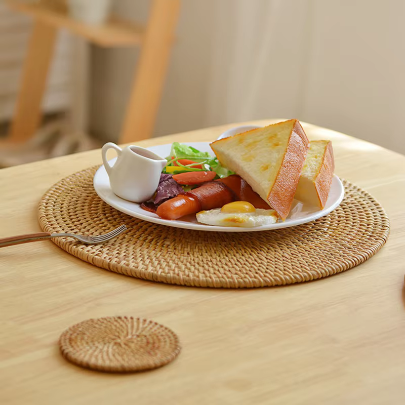 Rattan Charger Mats