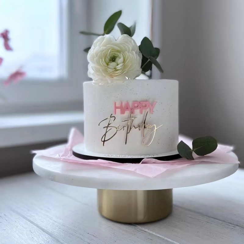 Red And Gold Cake Topper – Lilvelle birthday finds