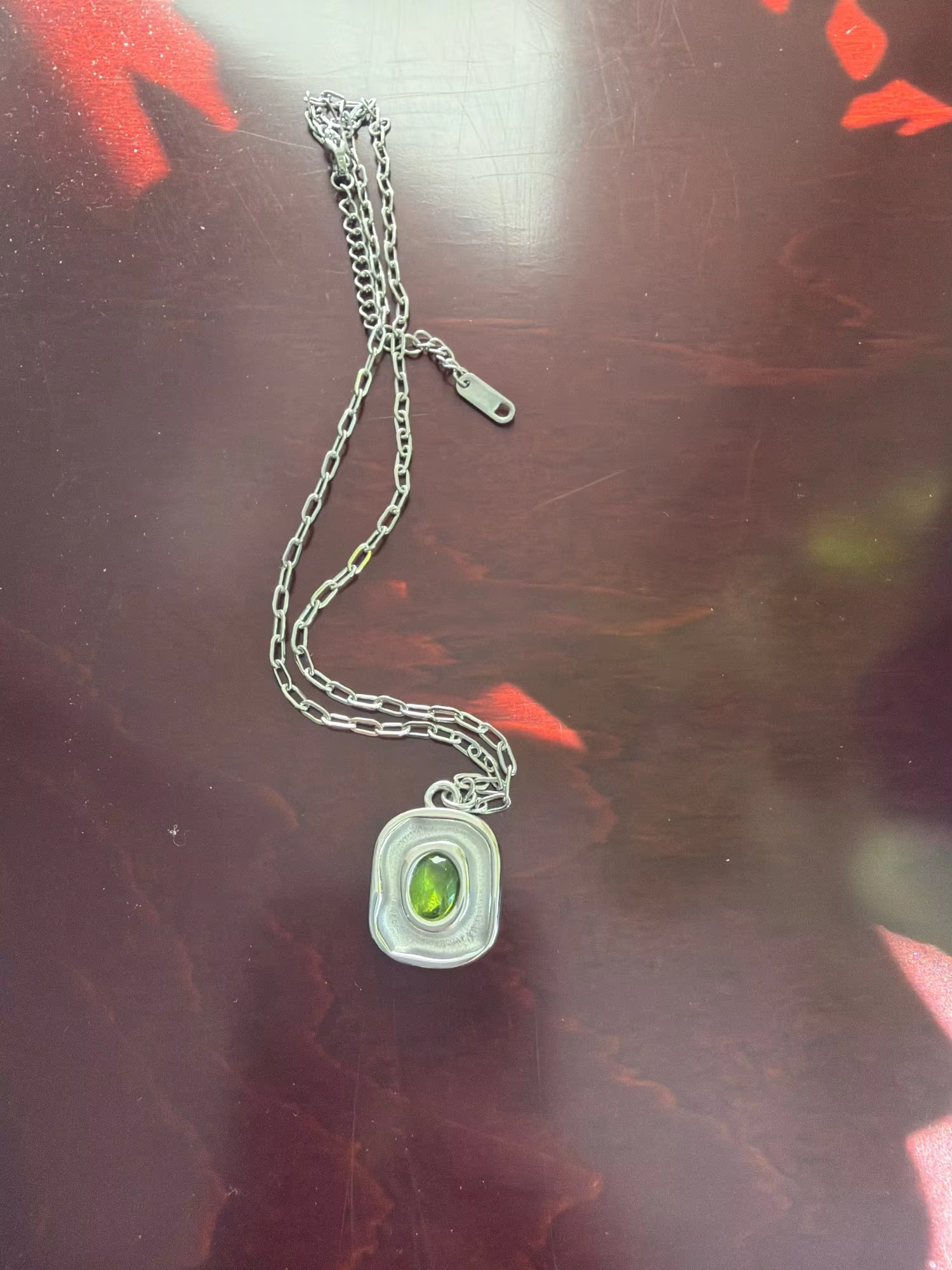 Green Stone Necklace