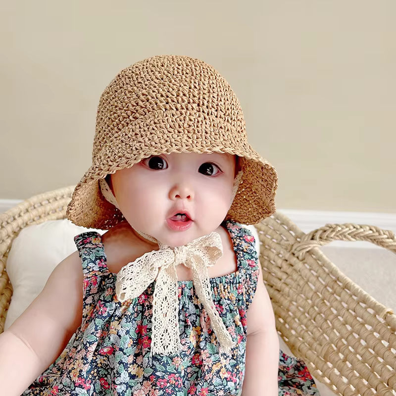 Straw Bow Sun Hat