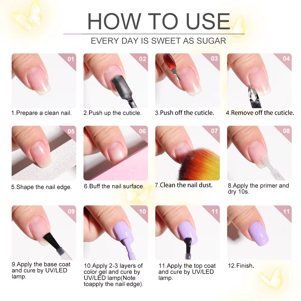 Gel Nail Polish Starter Kit