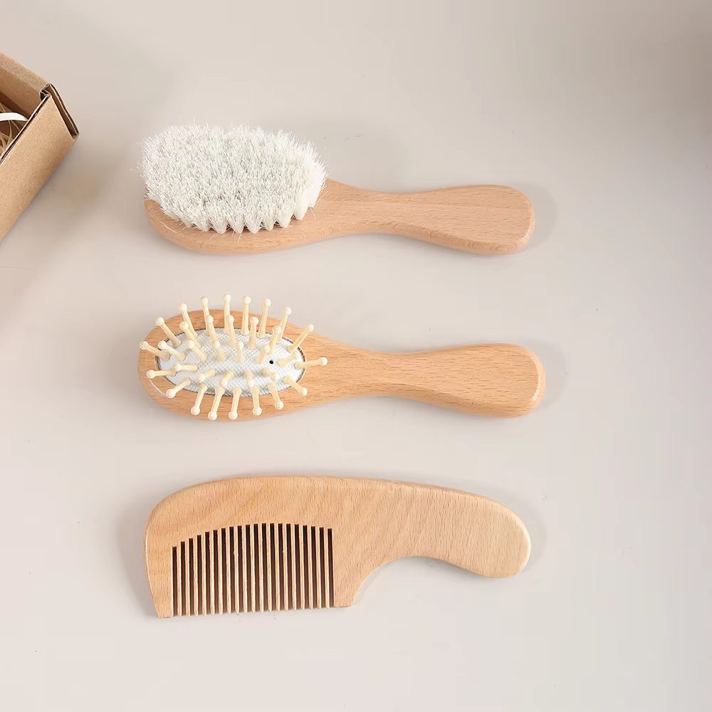 Personalised Baby Brush & Comb Gift Set