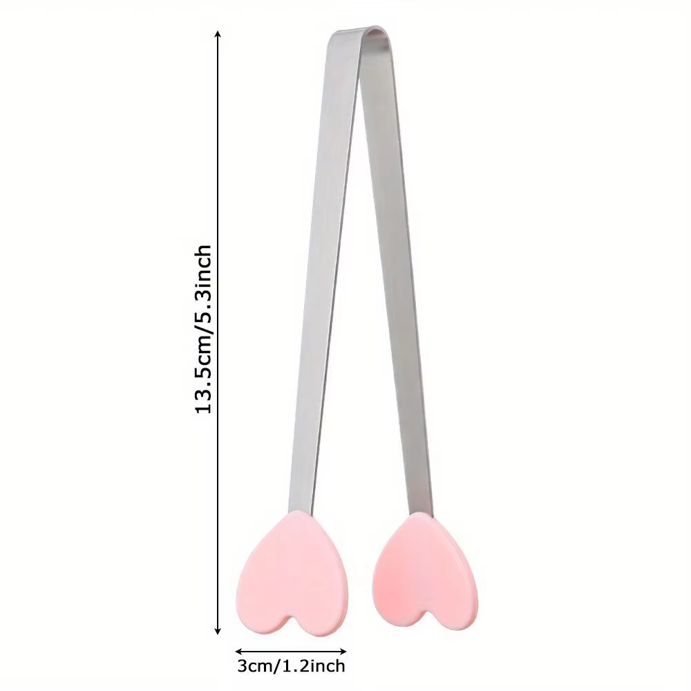 Mini Silicone Snack Tongs