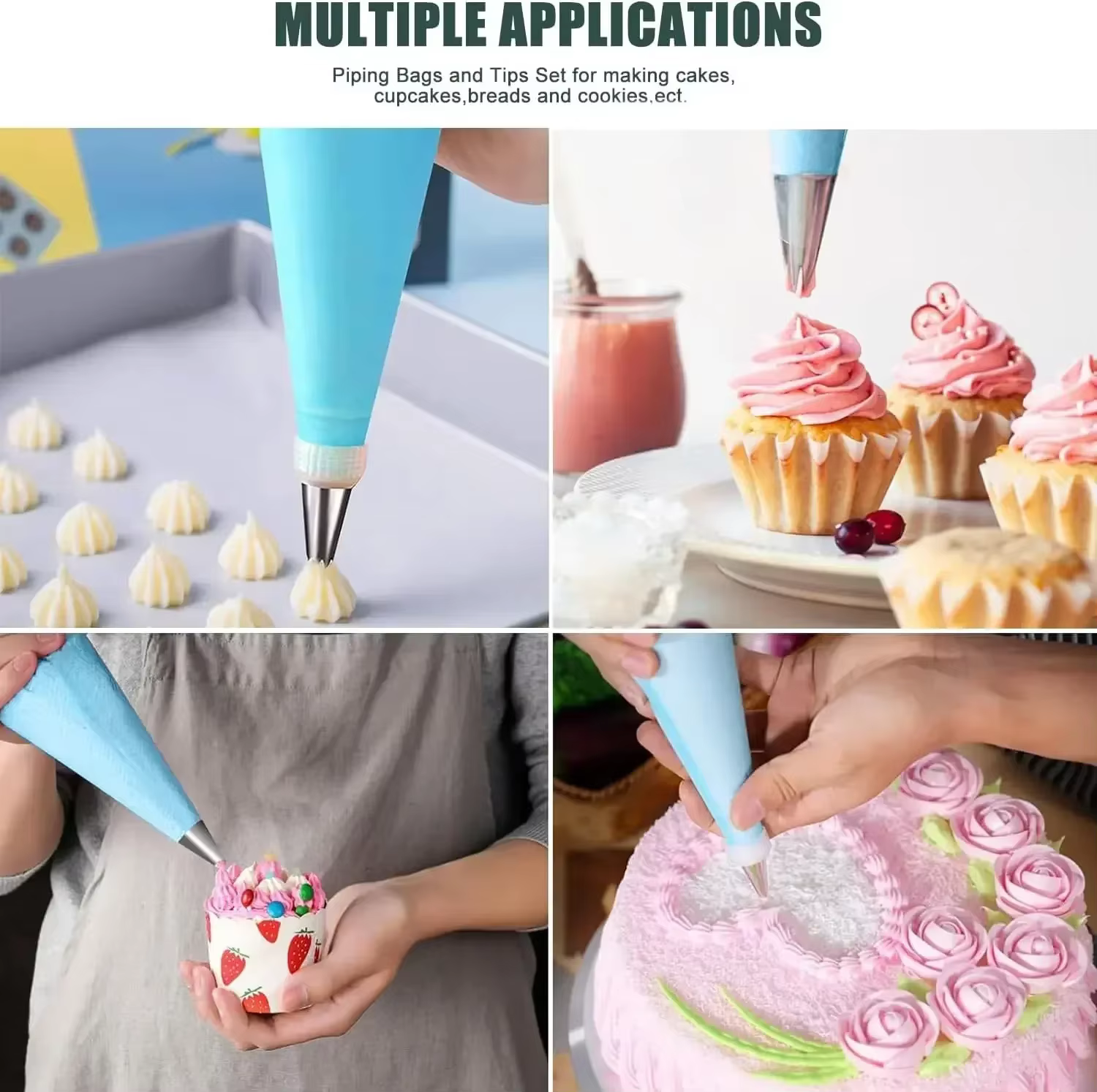 Reusable Silicone Piping Bags