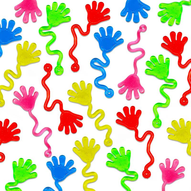 Glitter sticky hands – Lilvelle Chanukah magic party