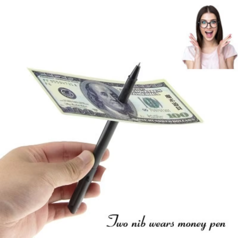 Pen through note trick – Lilvelle Chanukah magic party