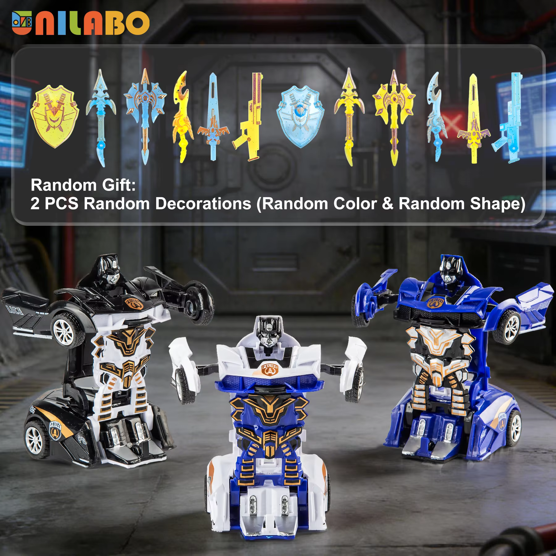 Battery-Free Robot Sports Car