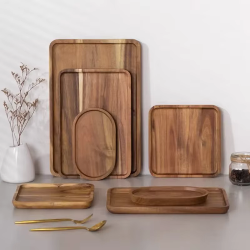 Rectangular Wood Serving Board