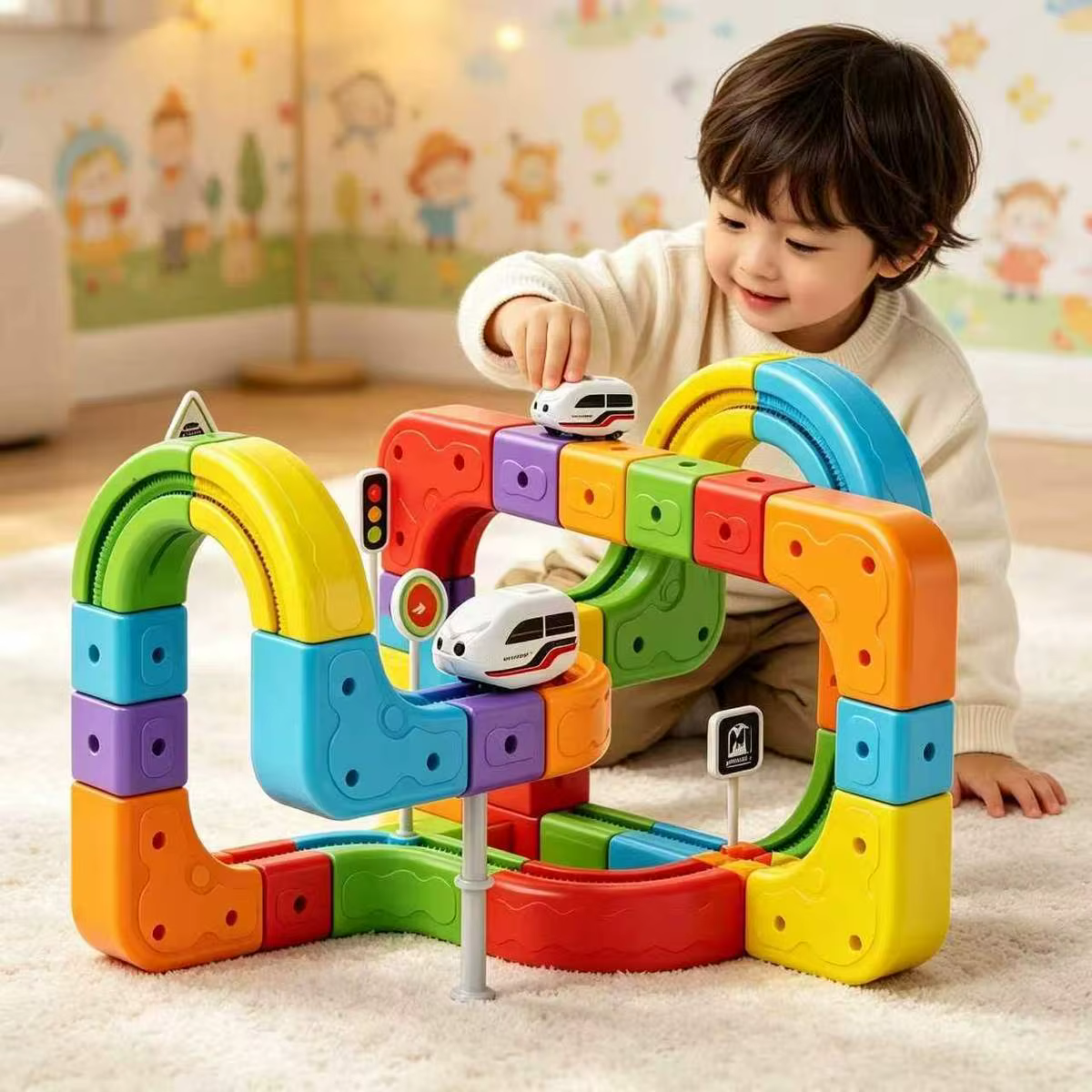 Anti-Gravity Magnetic Track Set