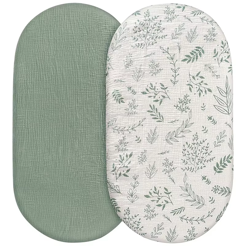 Muslin Fitted Bassinet Sheets – Lilvelle kids bedroom & nursery find