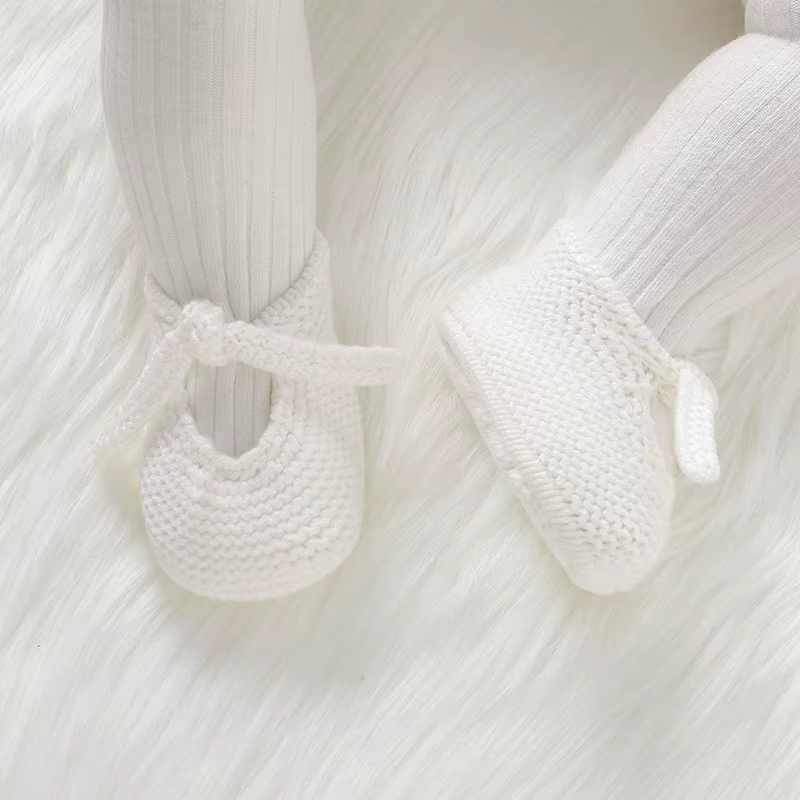 Newborn Baby Knit Sock Shoes