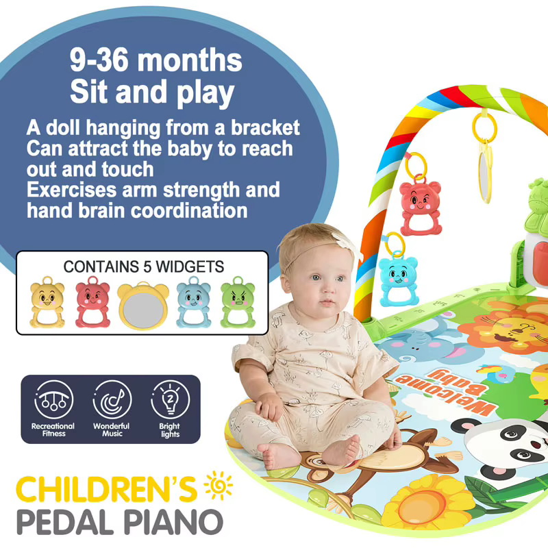 Baby Piano Play Gym