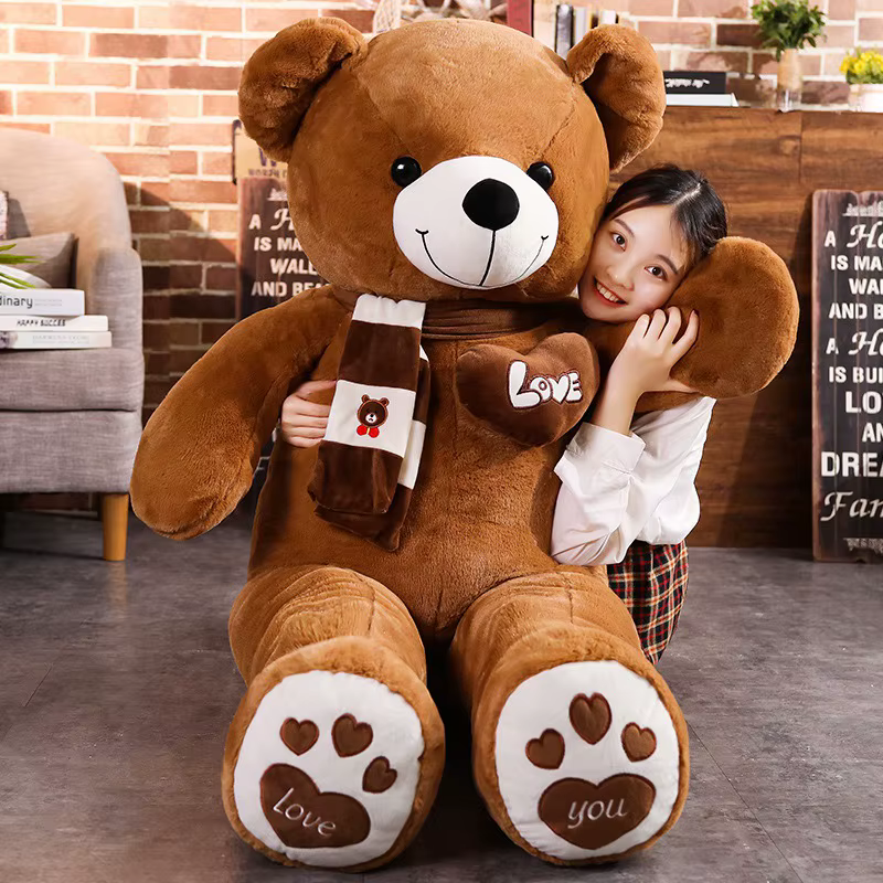 Teddy Bear with Scarf