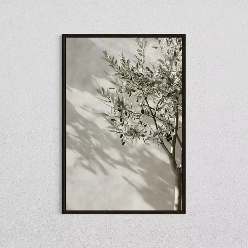 Olive Tree Canvas Art Print