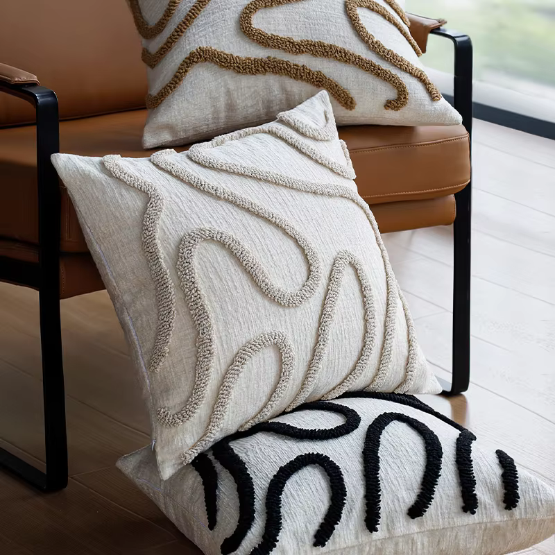 Textured Chenille Cushion Cover