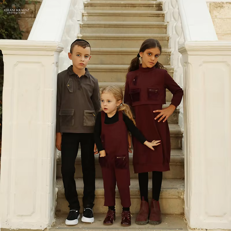 Zip-Front Pocket Family Matching Collection from Bloom Family Fashion on AliExpress