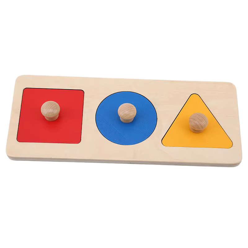 Wooden Shape-Sorting Puzzle