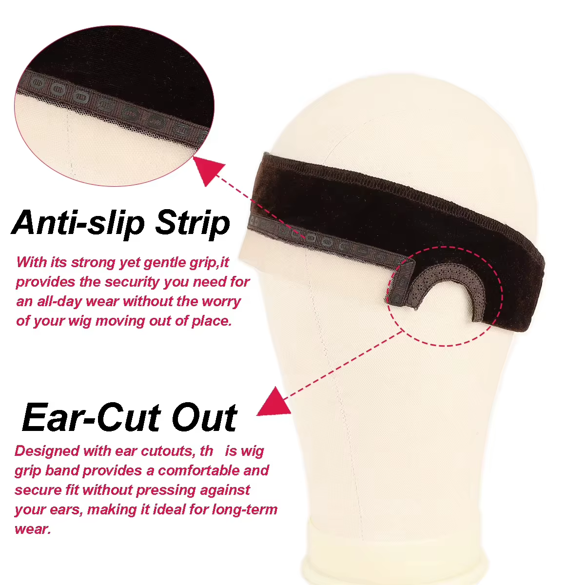 Lace Wig Grip Band
