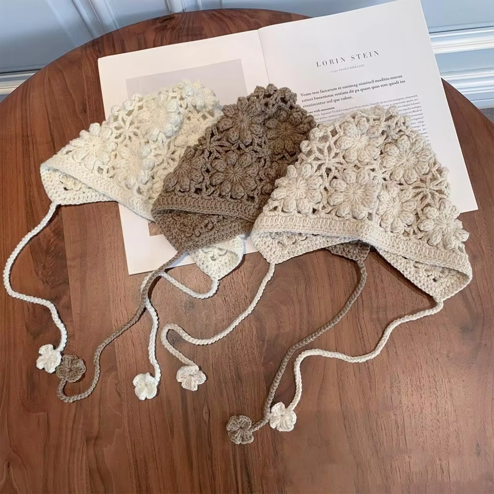 Crochet Flower Beret