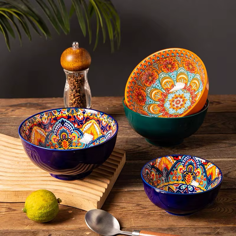 Retro Ceramic Topping Bowl – Lilvelle Chanukah party finds