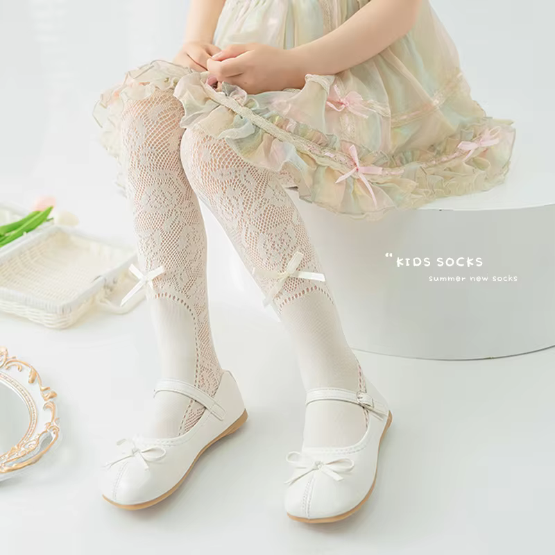 Floral Lace Tights