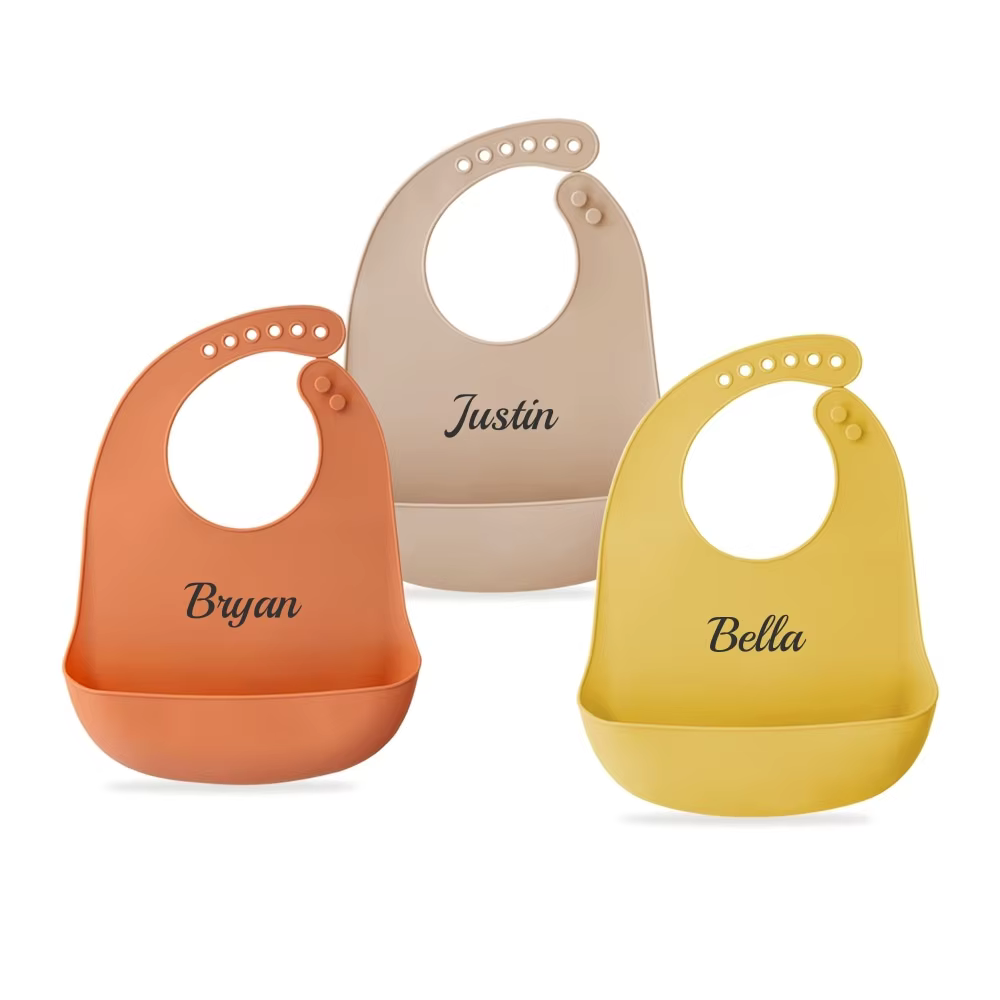 Personalised Ultra-Thin Silicone Bib