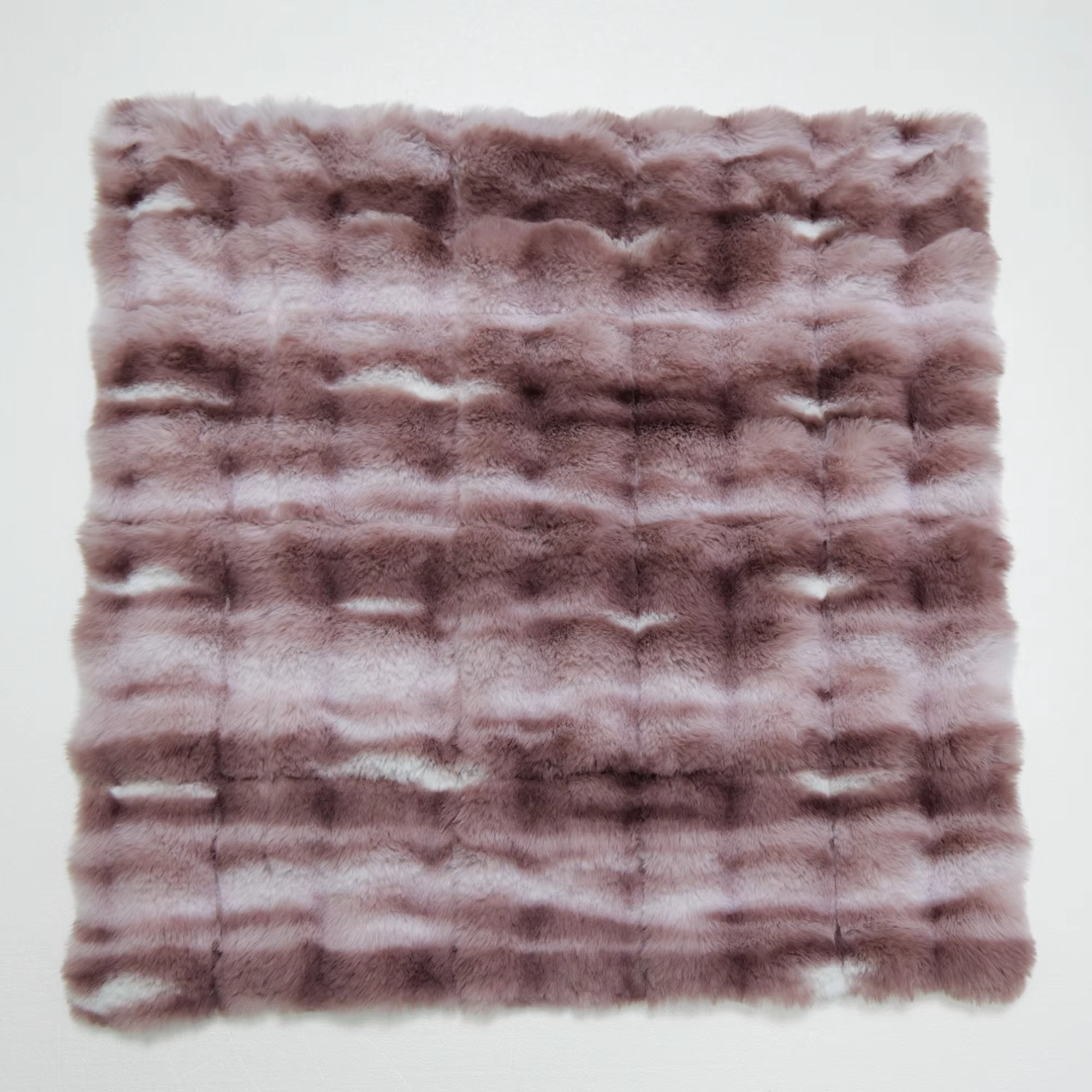 Faux Fur Gradient Throw Blanket