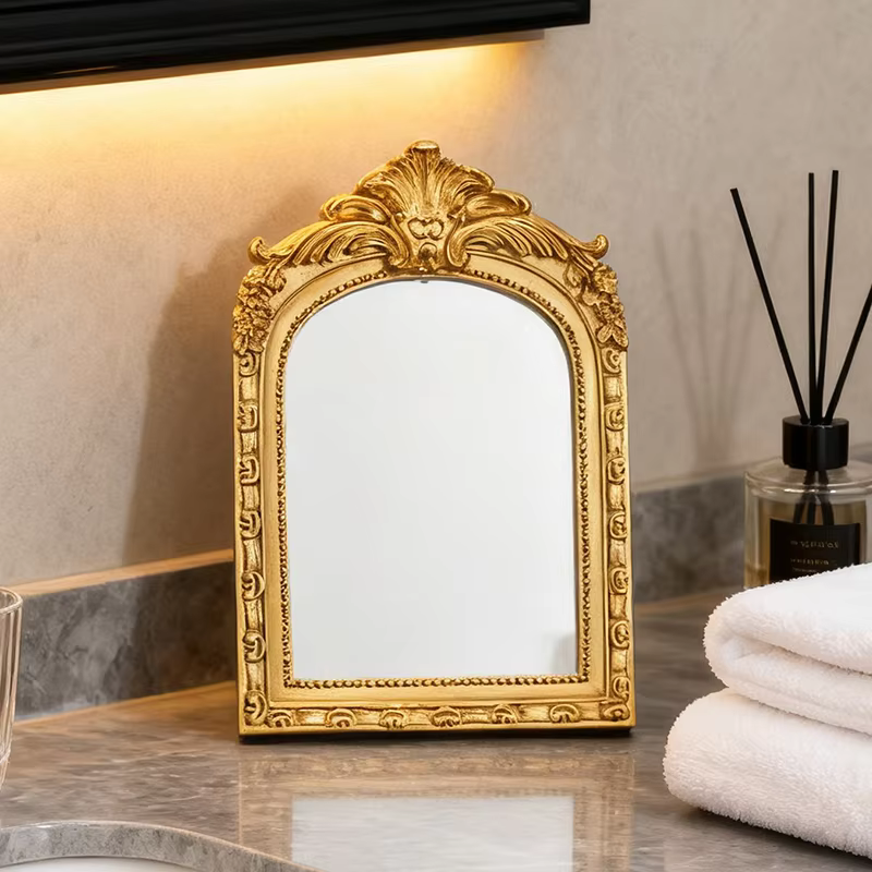 Vintage Arched Vanity Mirror