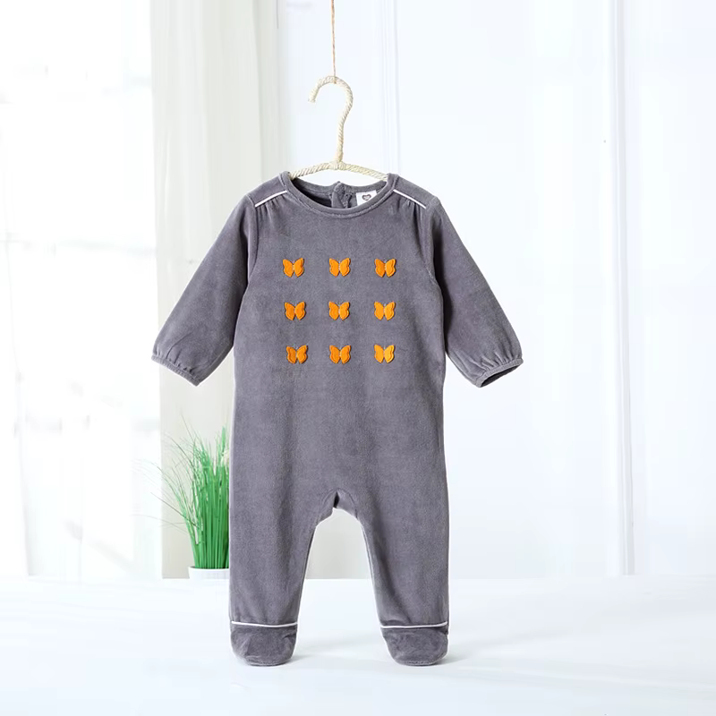 Velour Baby Bodysuit from Bloom Family Fashion on AliExpress