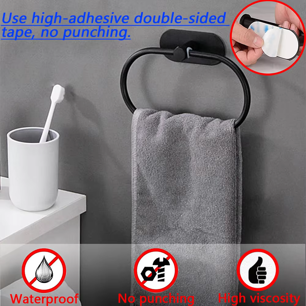 Self-Adhesive Towel Ring