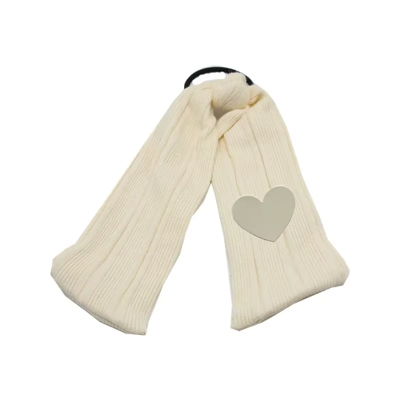 Chenille Heart Patch Headband