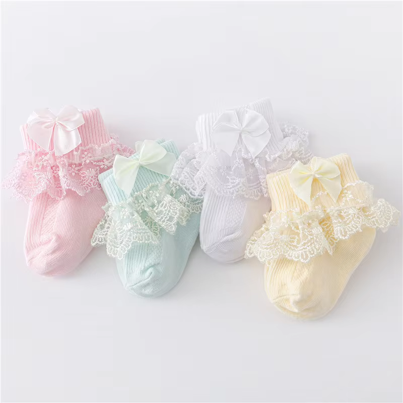 Lace Bow Baby Socks – Lilvelle find