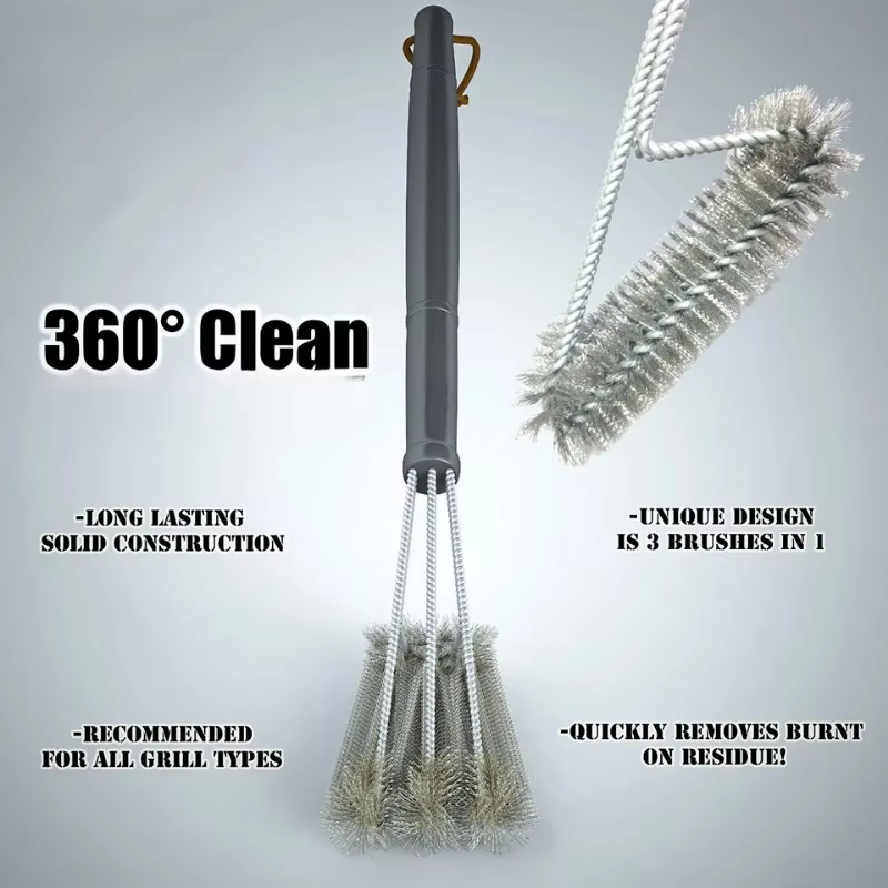 3-in-1 Grill Cleaning Brush
