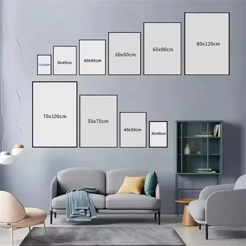 Bauhaus Geometric Prints, Set of 3