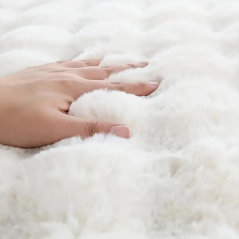 Cream Cloud Bubble Rug