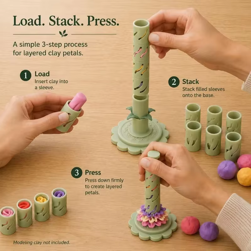 Play-Doh Floral Bouquet Craft Kit