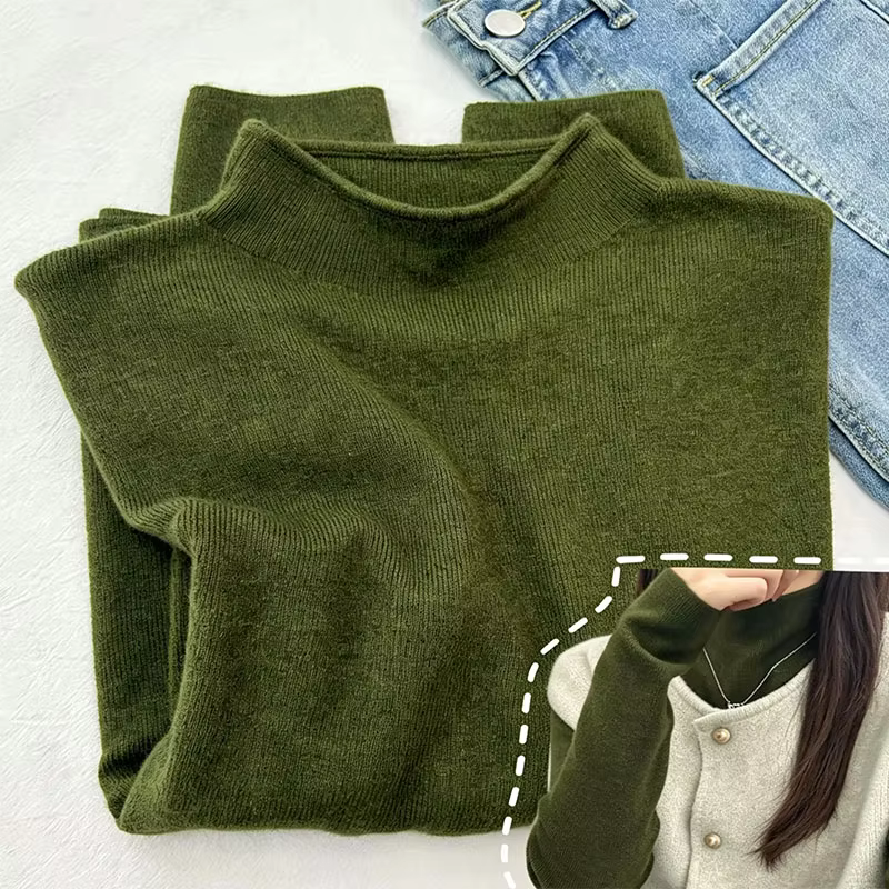 Half-Turtleneck Knit Base Layer – Lilvelle find