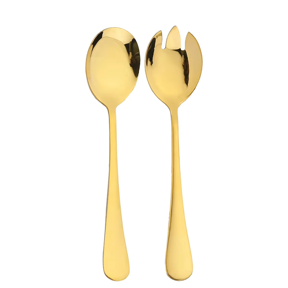 Gold salad servers – Lilvelle Chanukah party finds