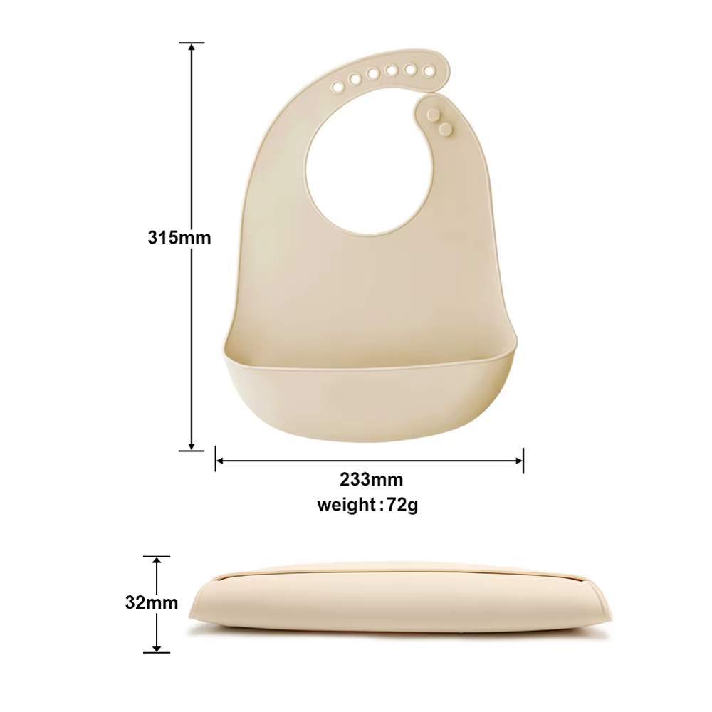 Personalised Ultra-Thin Silicone Bib