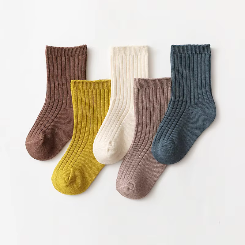 Soft Cotton Kids' Socks