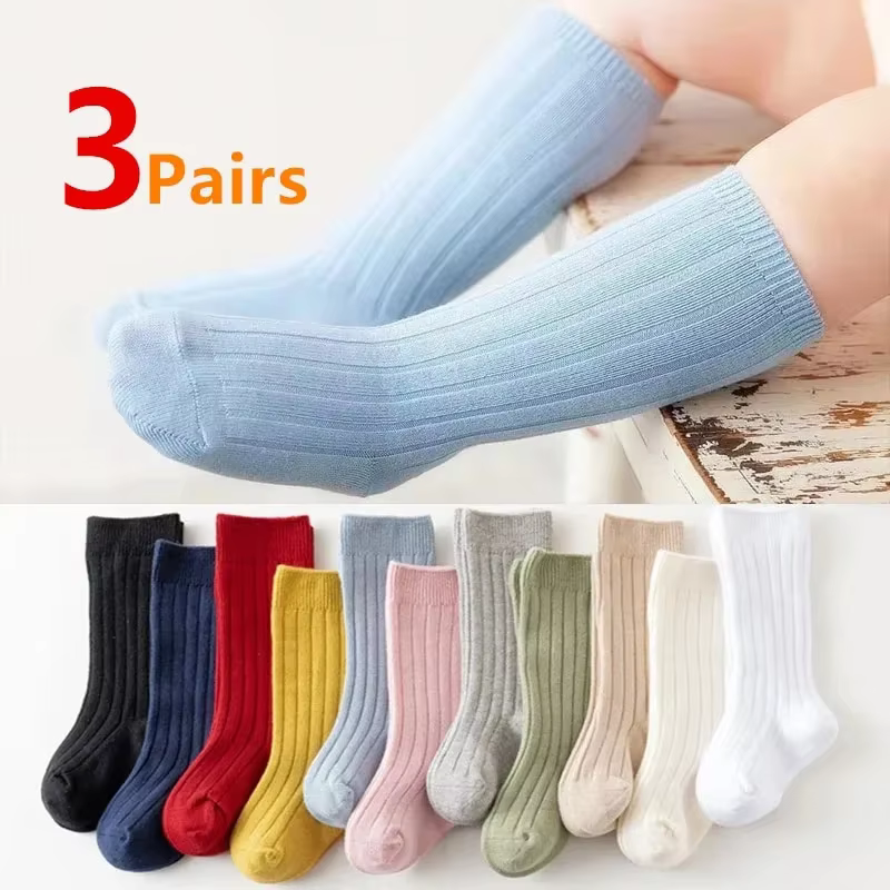 Fine Cotton Knee Socks – Lilvelle find