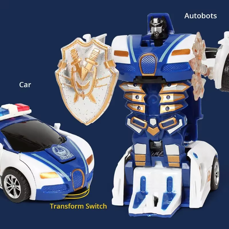 One-Key Transforming Car Toy
