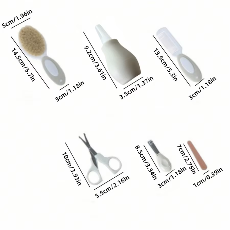 6-Piece Baby Grooming Kit